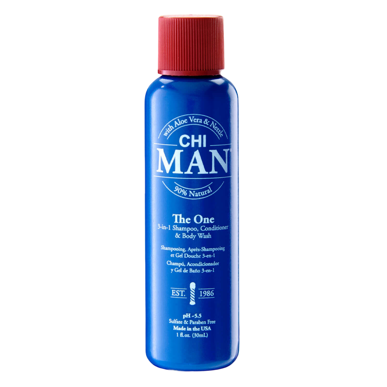 CHI MAN 3-in-1 Shampoo, Conditioner, Bodywash - 30ml