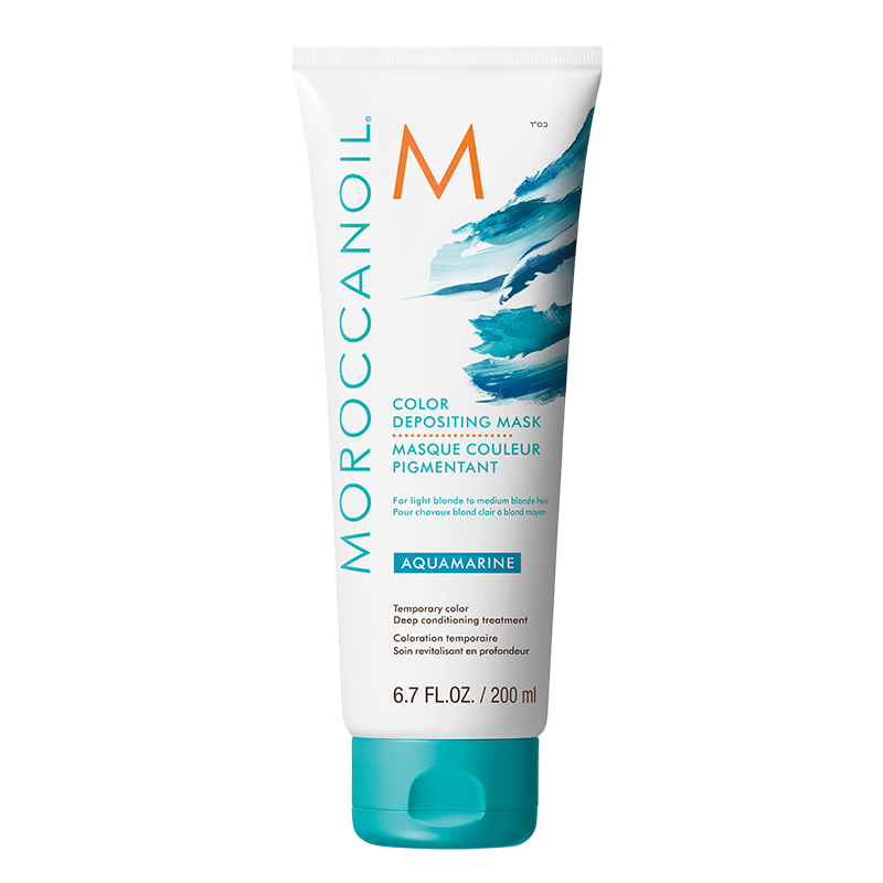 Moroccanoil Color Depositing Mask Aquamarine - 200ml