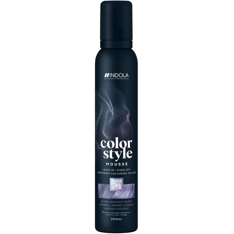 Indola Color Style Mousse Silber Lavendel