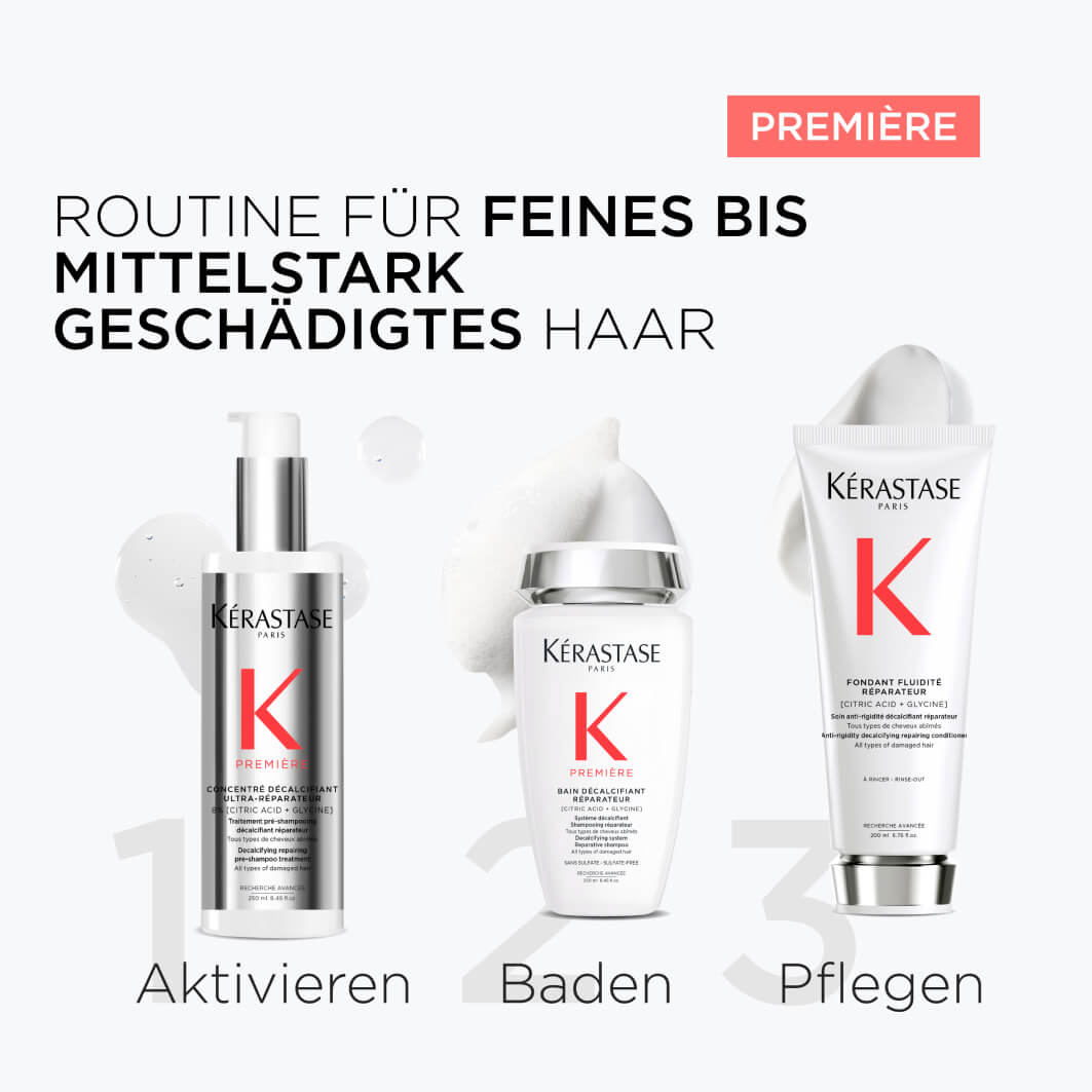 Première Routine Set für geschädigtes Haar - 700ml