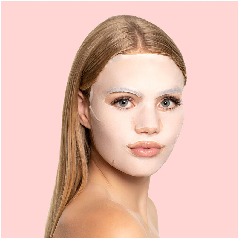 ORGLAMIC Pink Cactus Hydrating & Glow Face Mask