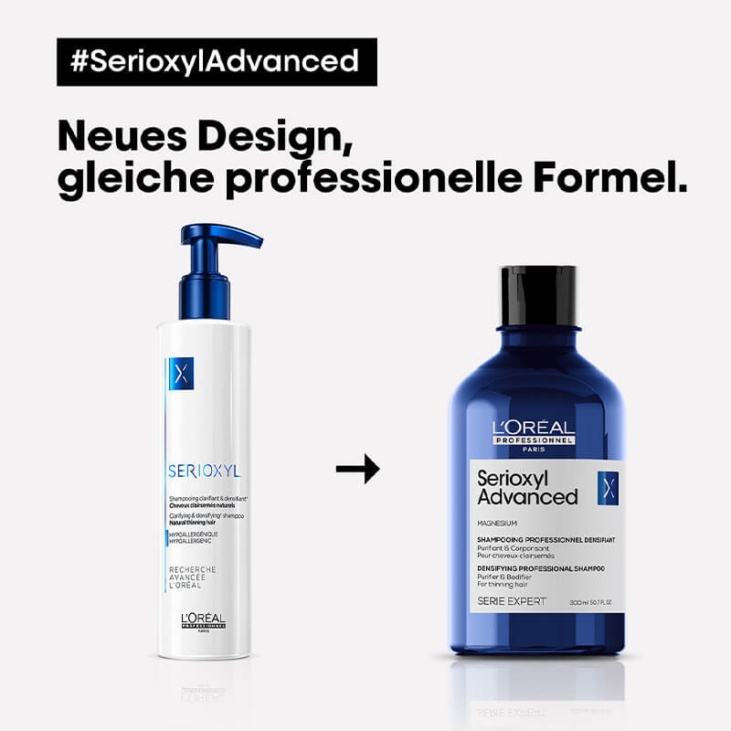 Serioxyl - Advanced Anti Hair-Thinning Purifier & Bodifier Shampoo - 300ml