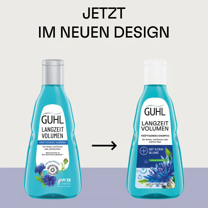 Langzeit Volumen Kräftigendes Shampoo New Design