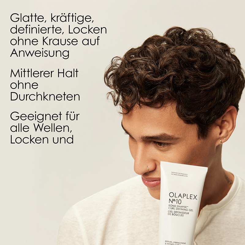 Olaplex No.10 Bond Shaper Curl Defining Gel - Vorteile