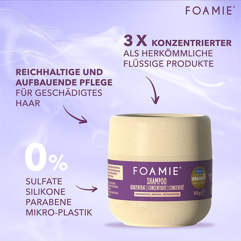 Foamie Concentrate Shampoo Moisture - 80g