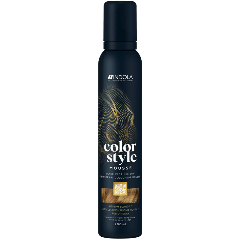 Indola Color Style Mousse Mittelblond