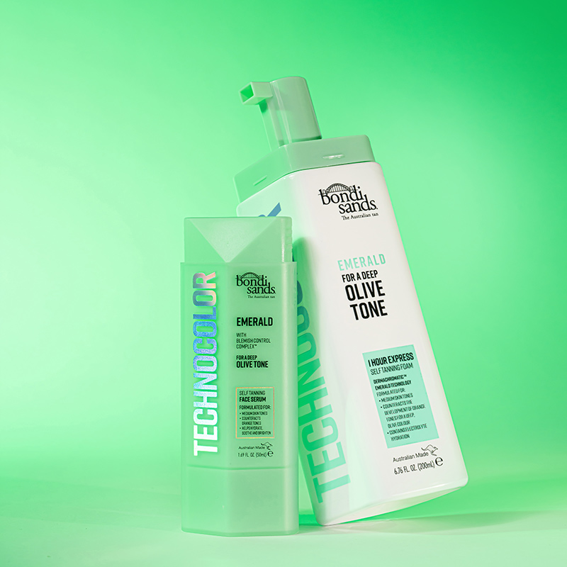 Technocolor Self Tanning Face Serum - Emerald
