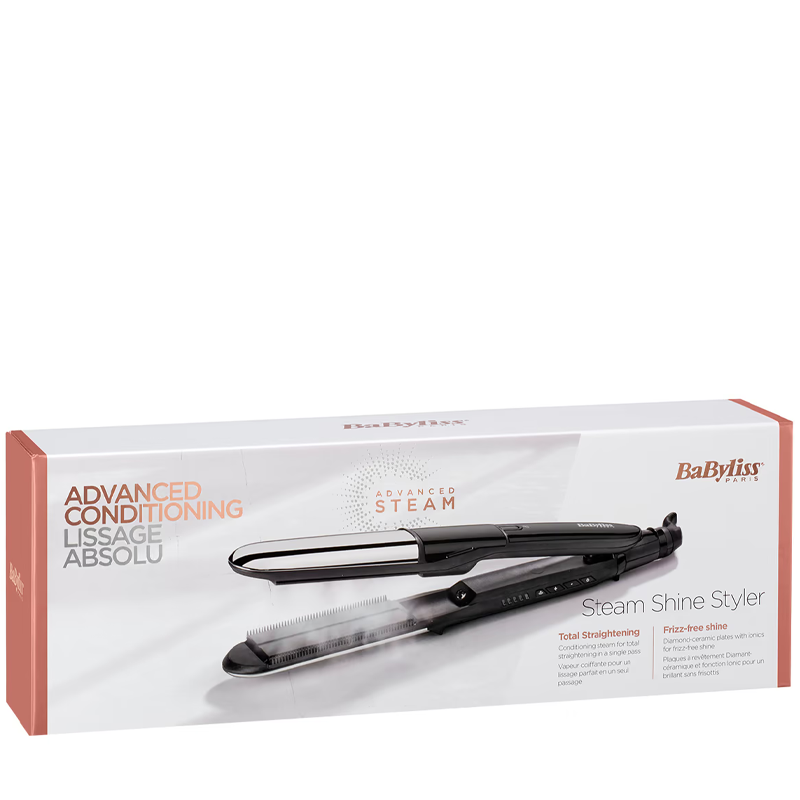 BaByliss Haarglätter Steam Shine Styler