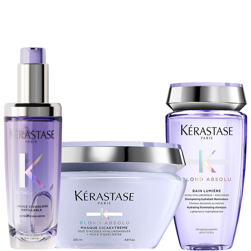 Blond Absolu Curly Blonde Care Set