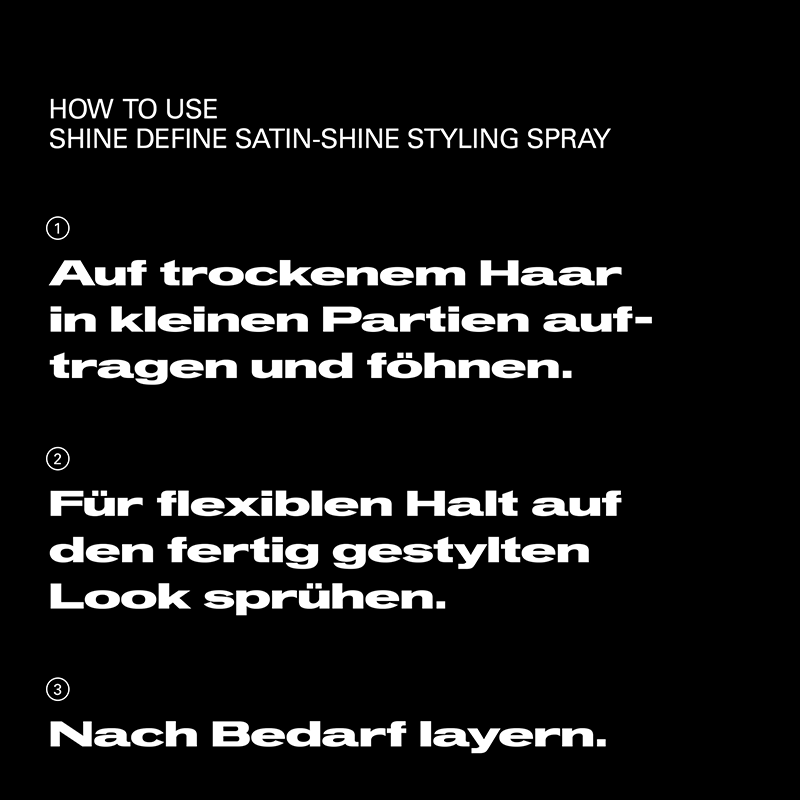 Shine-Define-Anwendung