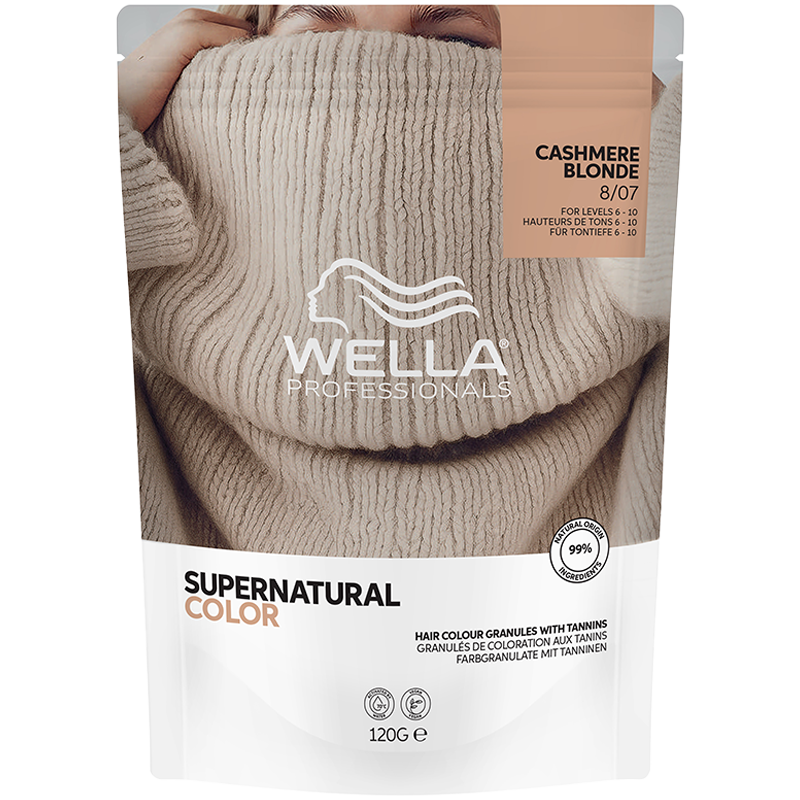 Wella Supernatural Color Haarfarbe 8/07 Cashmere Blonde