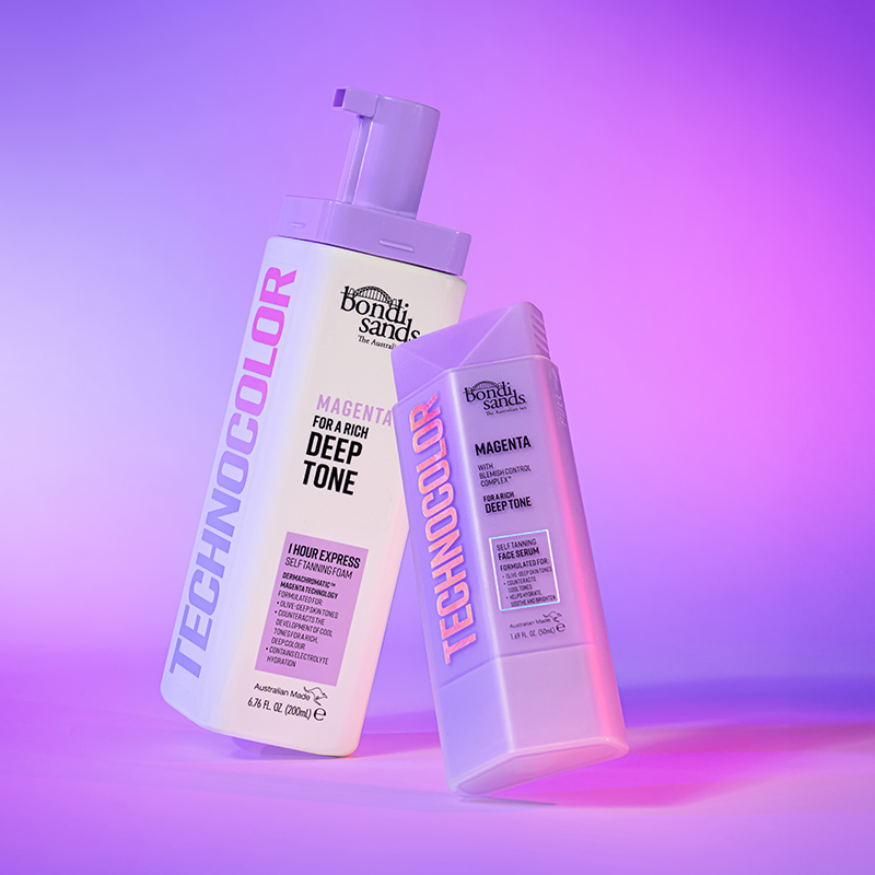 Technocolor Self Tanning Face Serum - Magenta