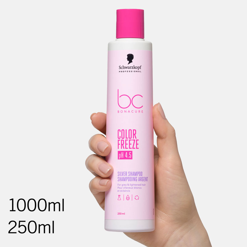 BC pH 4.5 Color Freeze Silver Micellar Shampoo - 250ml