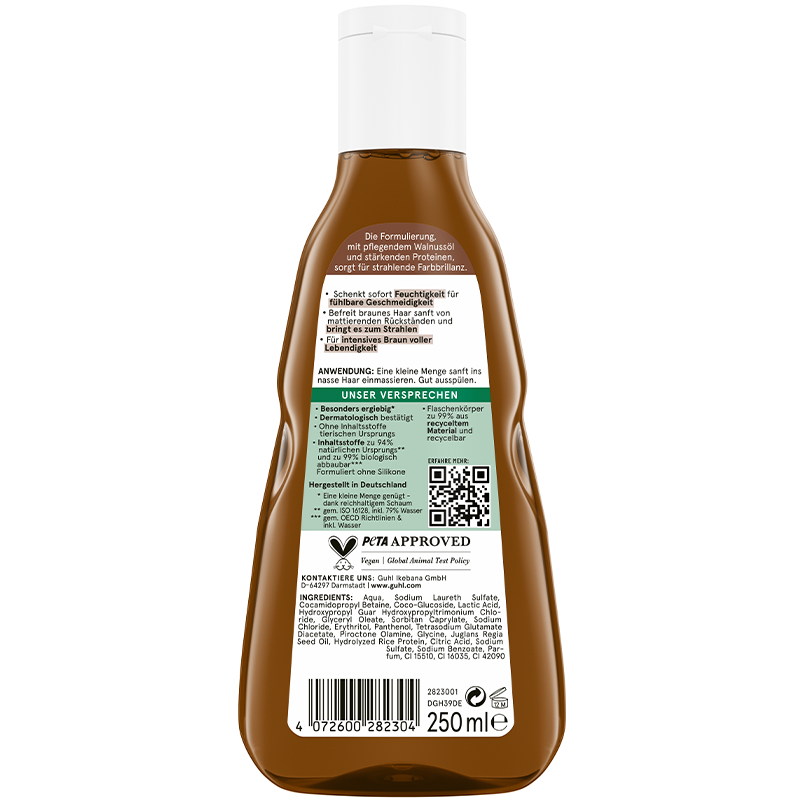 Braun-Glanz-Pflege-Shampoo