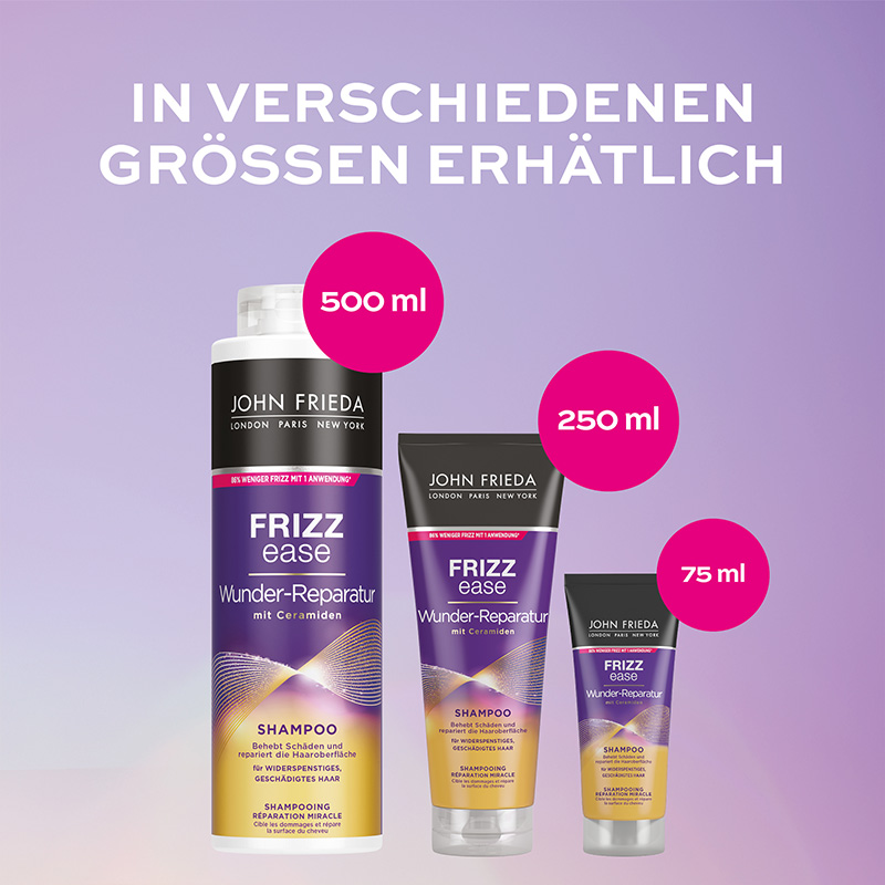 Frizz Ease Wunder-Reparatur Shampoo - 75ml
