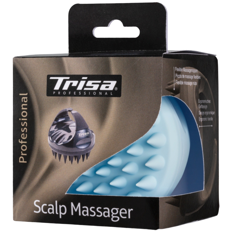 Scalp Brush Massage & Care - Blau