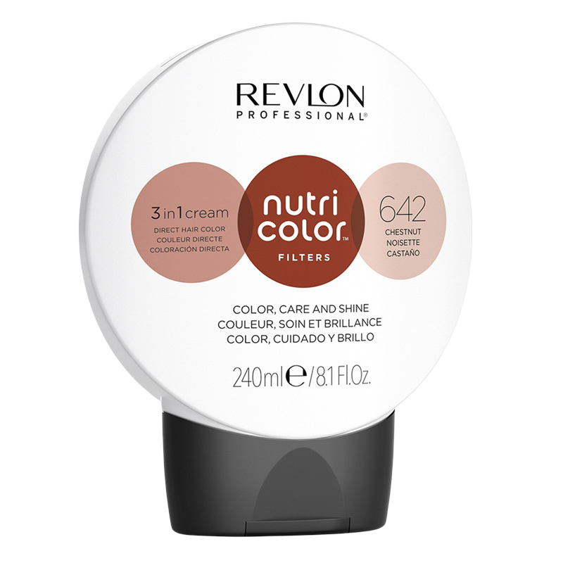 Revlon Nutri Color Creme 642 Chestnut - 240 ml Revlon Nutri Color Creme 642 Chestnut - 240 ml