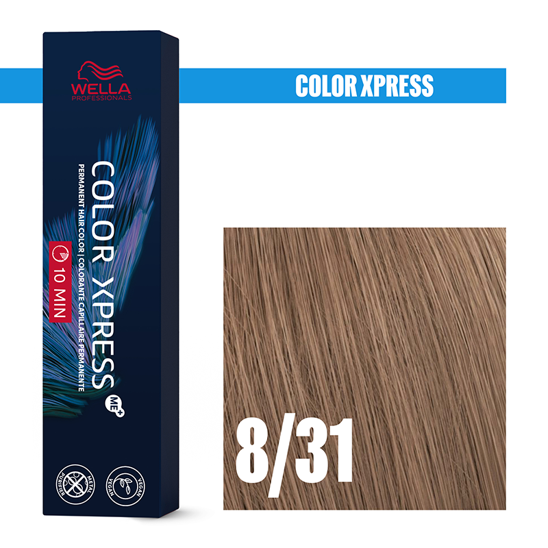 Color Xpress Vegan 8/31 hellblond gold-asch