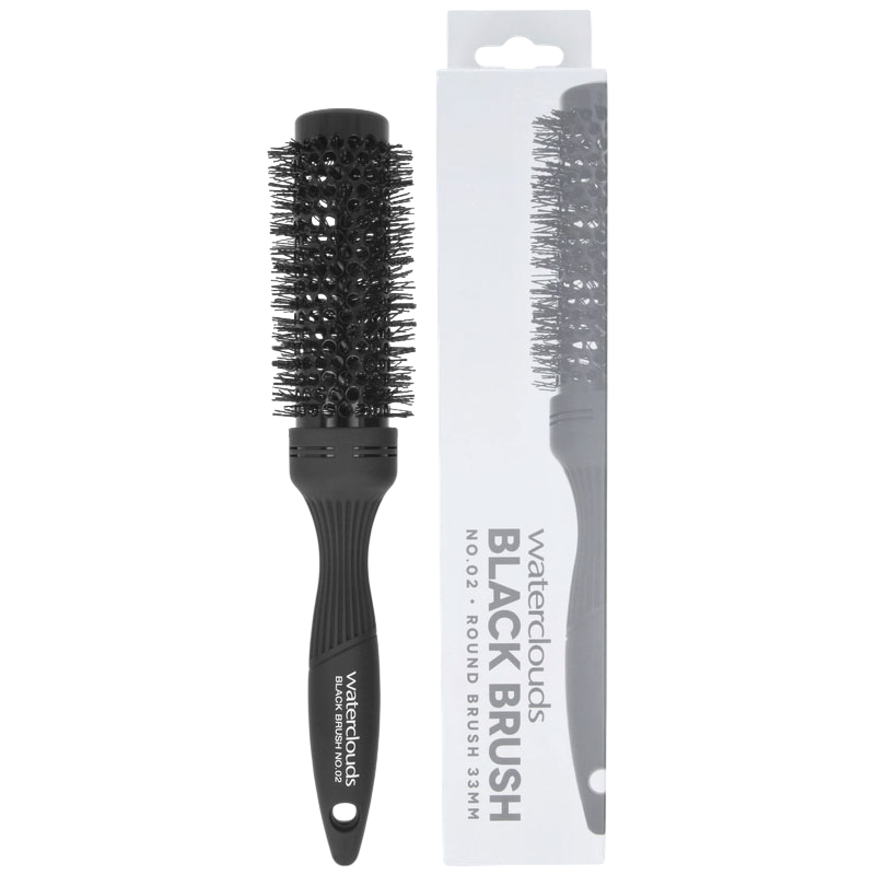 Black Brush Round Brush No. 02 - 33mm