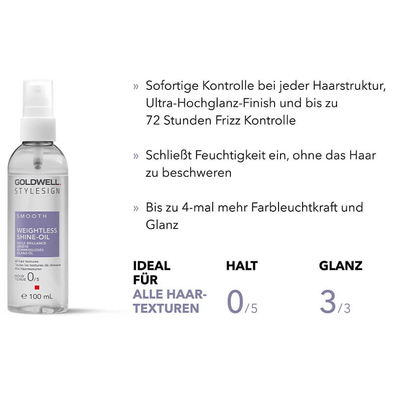 StyleSign - Smooth Weightless Shine-Oil - 100ml