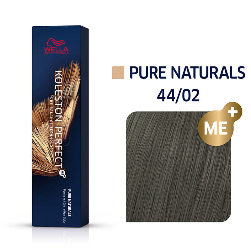 Koleston Pure Naturals 44/02 mittelbraun intensiv natur-matt - 60ml