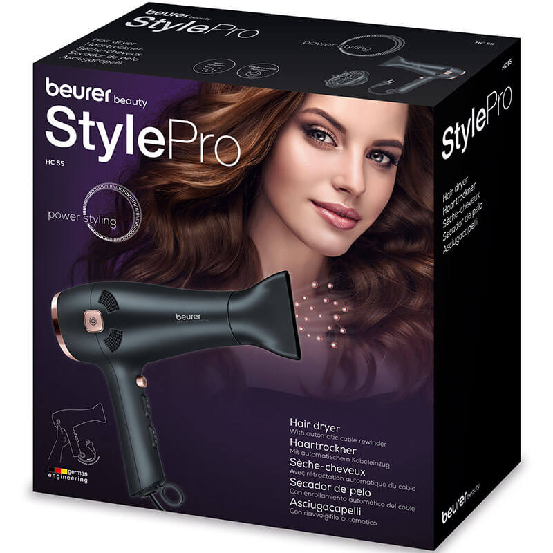 HairCare - Haartrockner mit Kabeleinzug HC 55