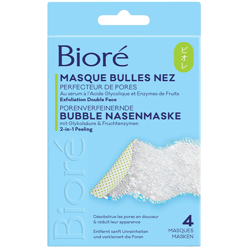 Porenverfeinernde Bubble Nasenmaske