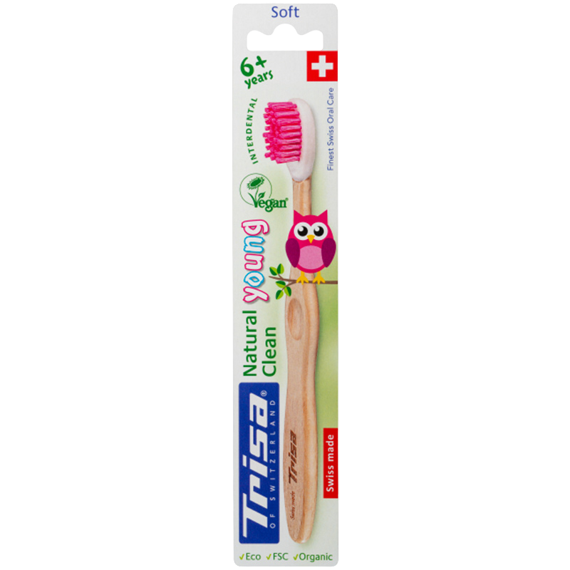 Trisa Natural Clean Young "soft" - Pink