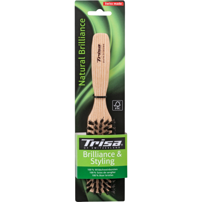 Frisierbürste Natural Brilliance Medium Wildschweinborsten