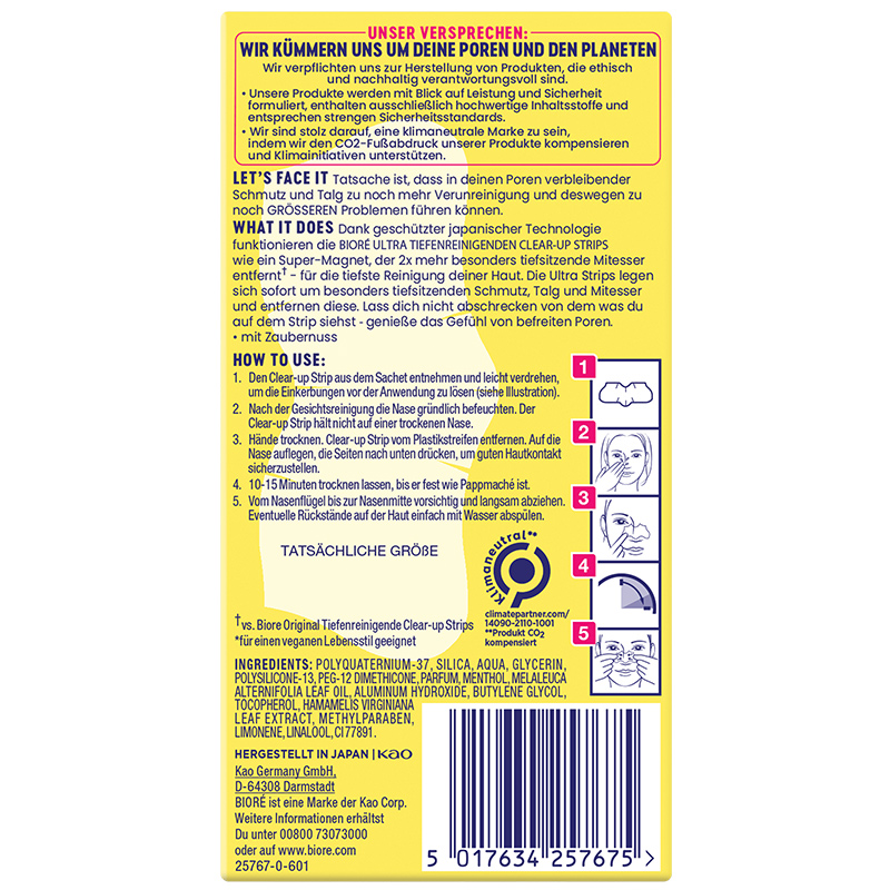 Zaubernuss Clear-Up Strips