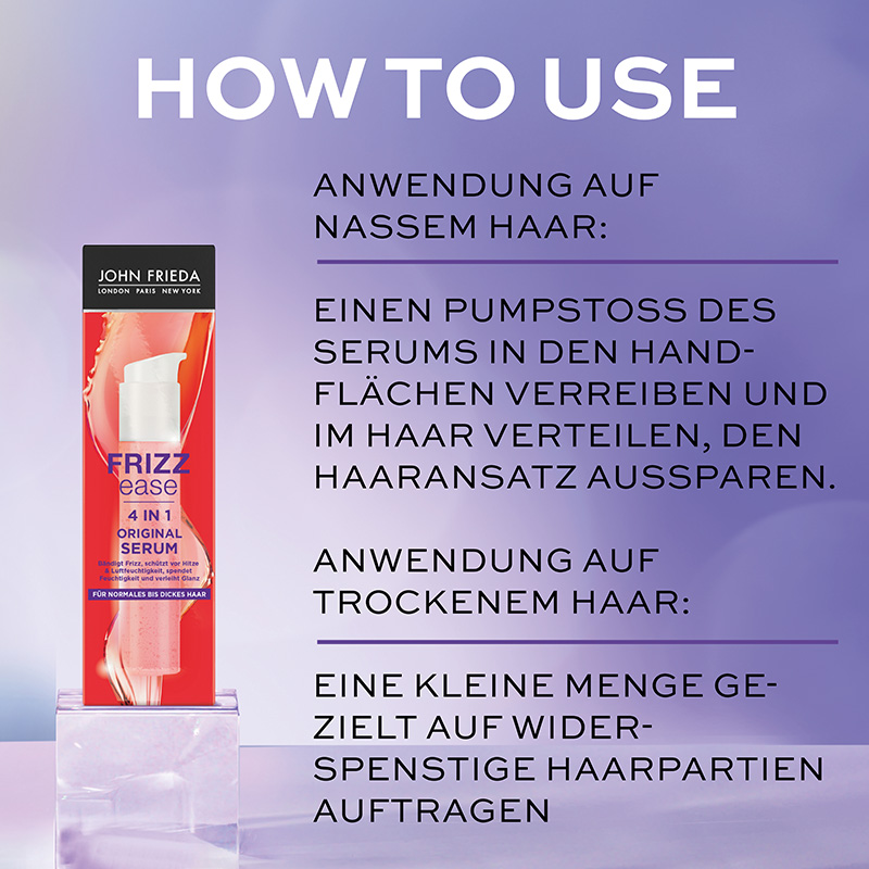 Frizz Ease Original 4 in 1 Serum