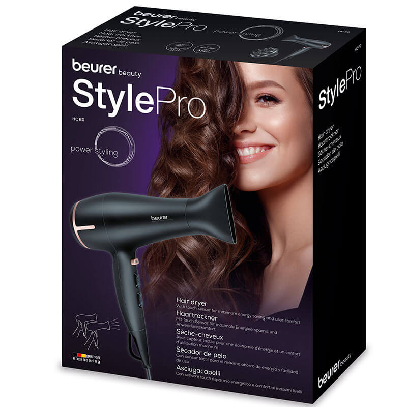 HairCare - Haartrockner Eco Touch Sensor HC 60