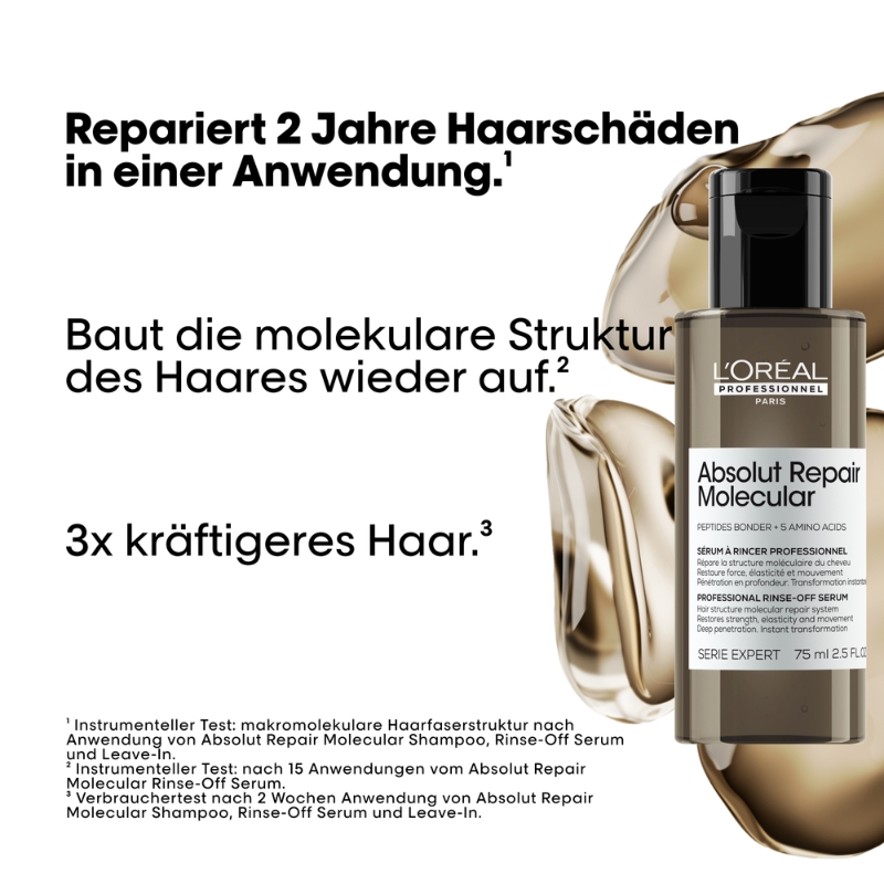 Absolut Repair Molecular Rinse-Off Serum Vorteile