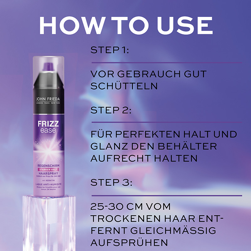 Frizz Ease Regenschirm Haarspray - Starker Halt