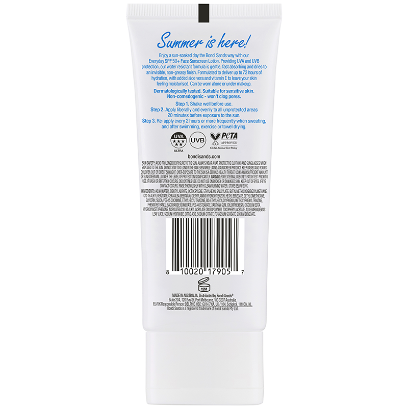 Bondi Sands Face SPF 50+ Everyday Lotion