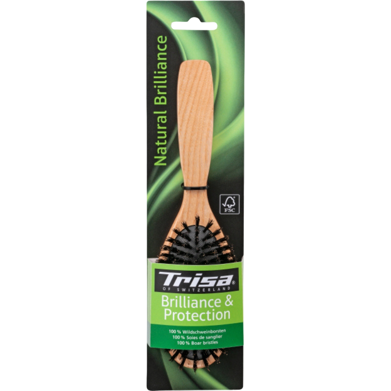 Haarbürste Natural Brilliance Large Wildschweinborsten
