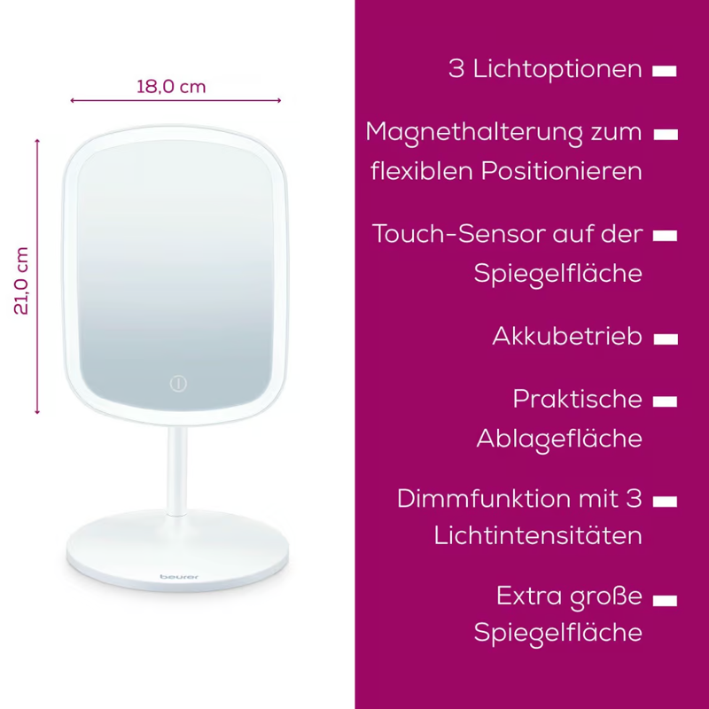 Beleuchteter Kosmetikspiegel BS 47
