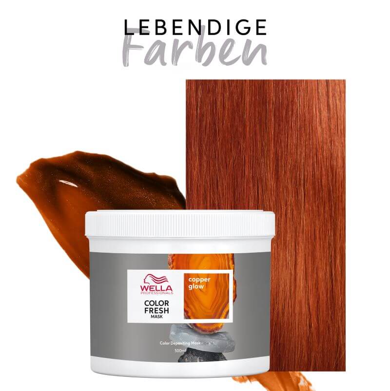 Color Fresh Mask - Copper Glow - 500ml lebendige Farben