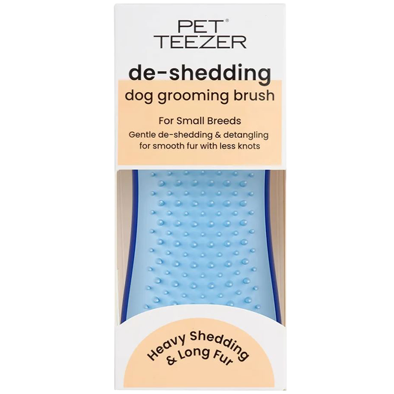 Tangle Teezer Pet Teezer De-shedding Small Blue