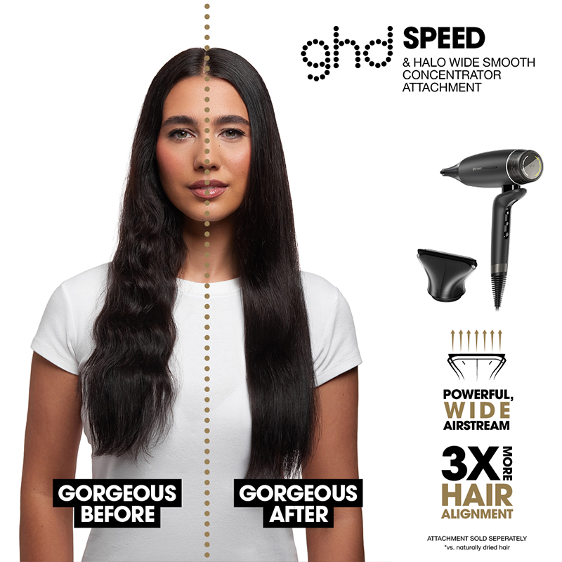 ghd speed Haartrockner Titangrau