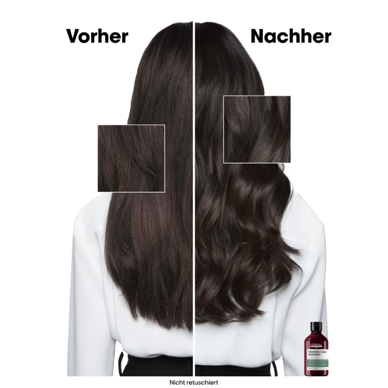 Shampoo gegen Rotstich