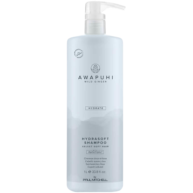 Awapuhi Wild Ginger Hydrasoft Shampoo - 1000ml