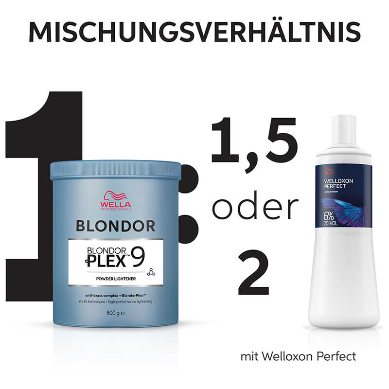BlondorPlex Powder - 800g Mischungverhältnis