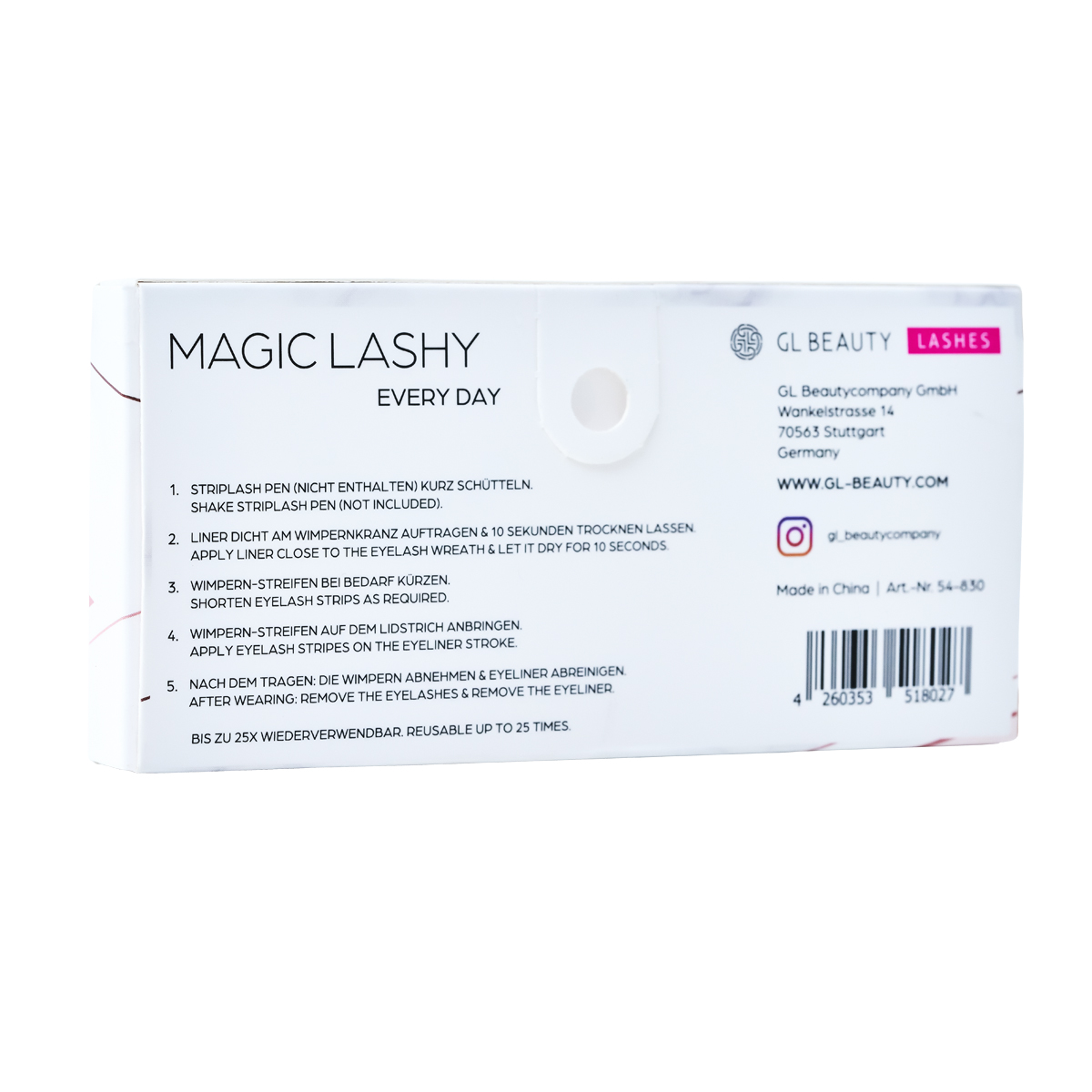 GL Beauty Magic Lashy - Anwendung