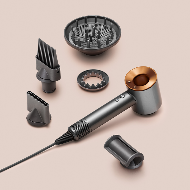 dyson Supersonic Haartrockner - Nickel Kupfer