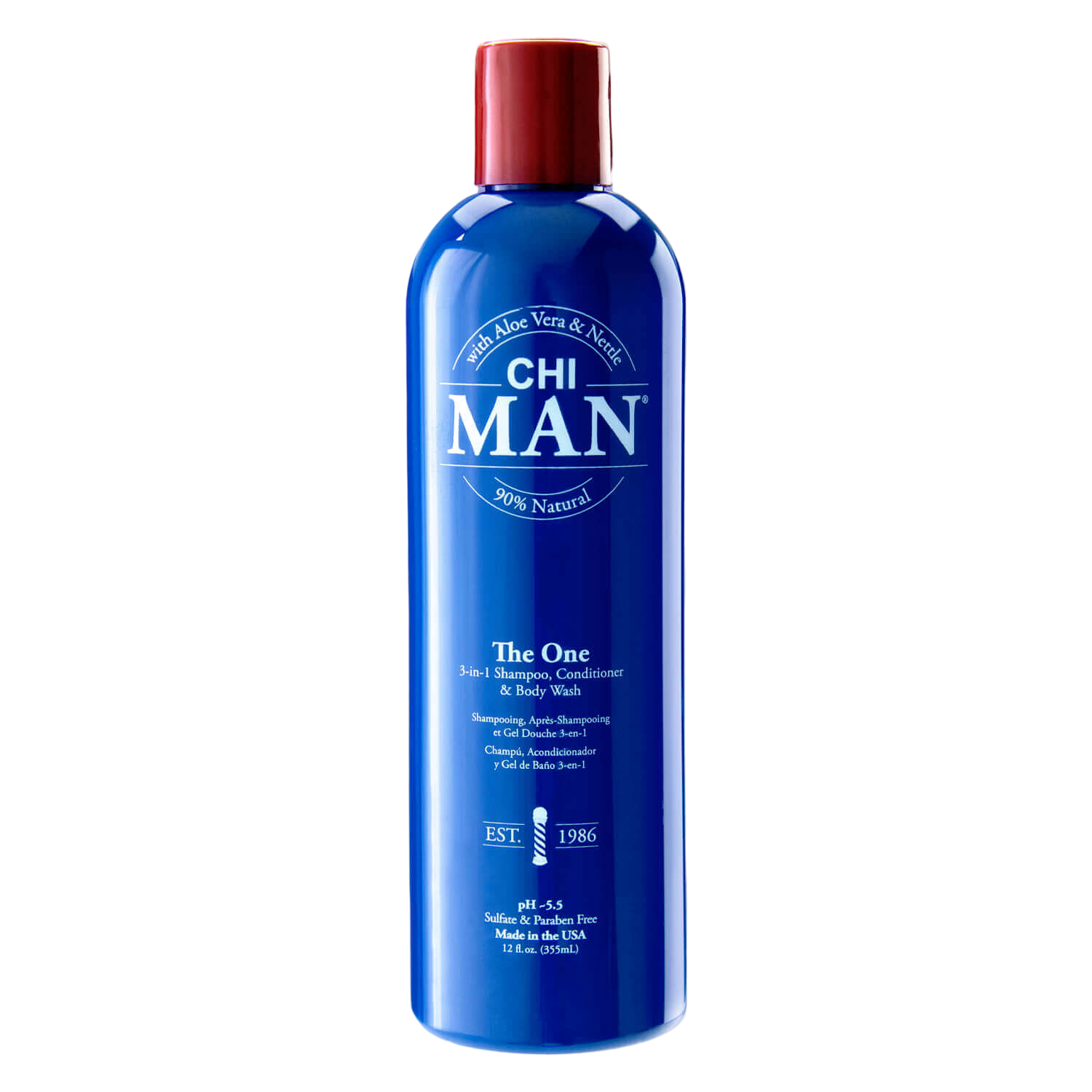 CHI MAN 3-in-1 Shampoo, Conditioner, Bodywash - 355ml