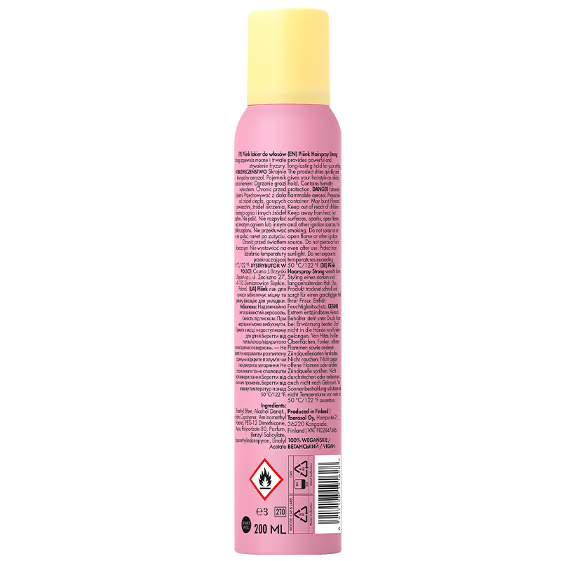 Piiink-Hairspray-Strong-Inhalt