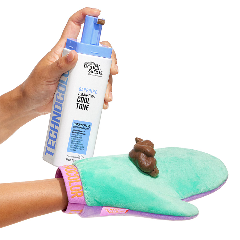 Technocolor 1 Hour Express Self Tanning Foam - Sapphire