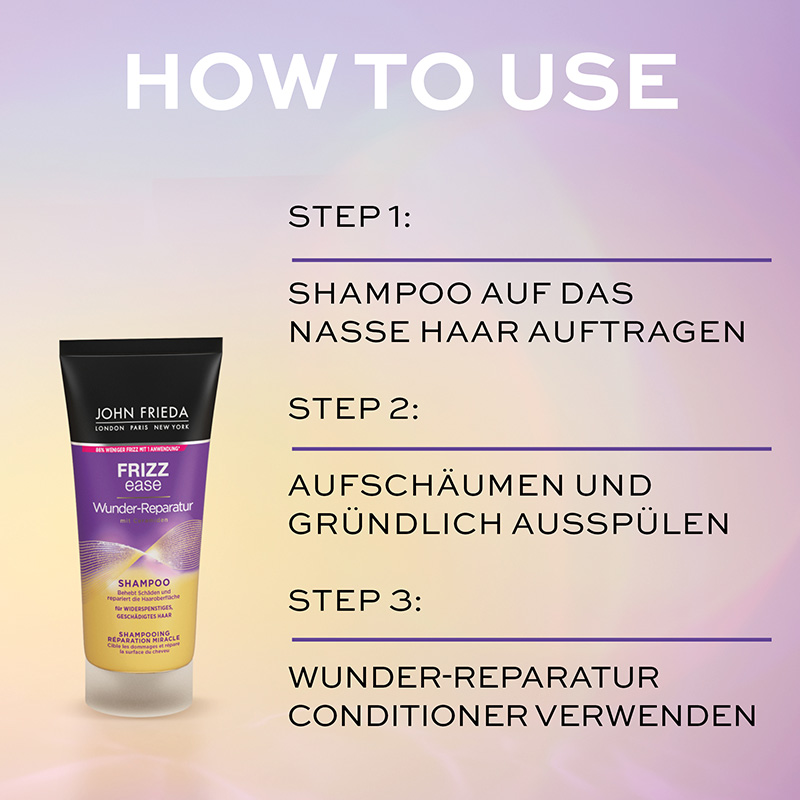 Frizz Ease Wunder-Reparatur Shampoo - 75ml
