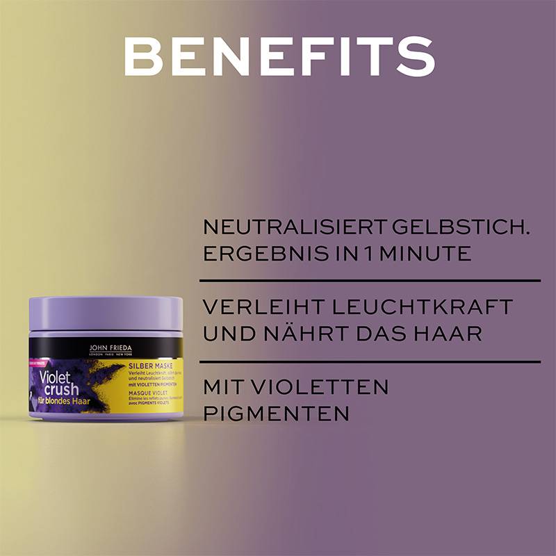 Violet Crush Silber Maske Violet Crush Silber Maske
